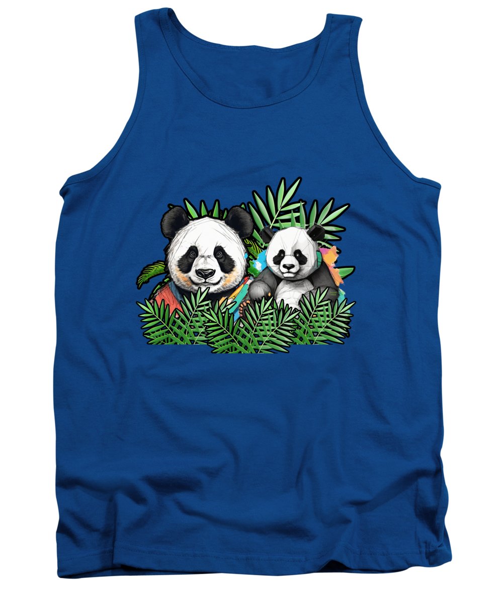 Colorful Panda - Tank Top