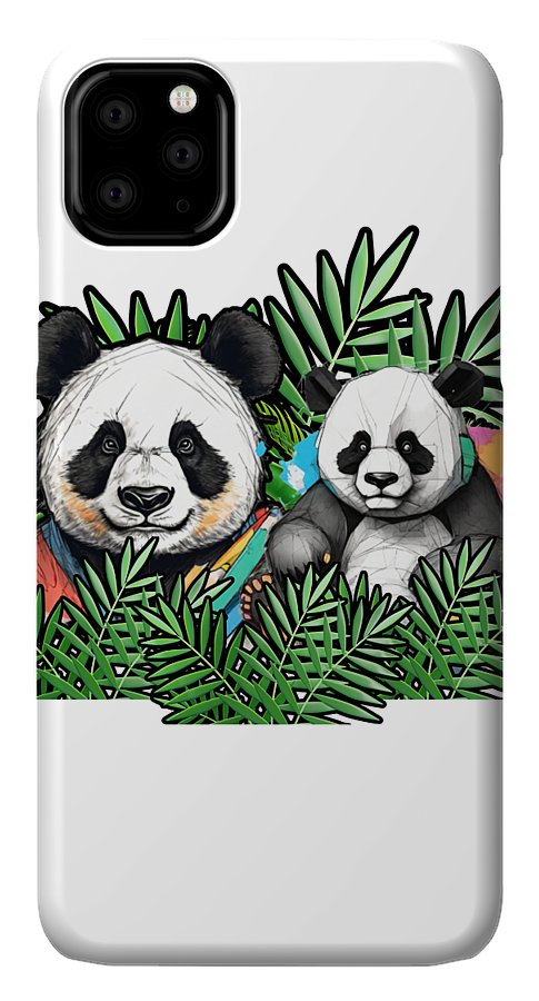 Colorful Panda - Phone Case