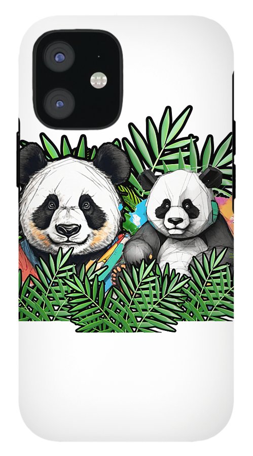 Colorful Panda - Phone Case