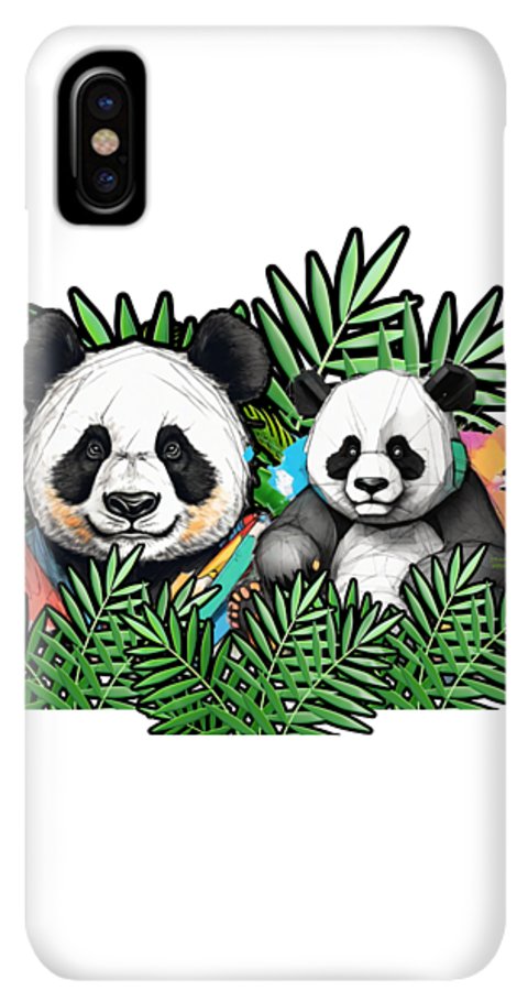 Colorful Panda - Phone Case