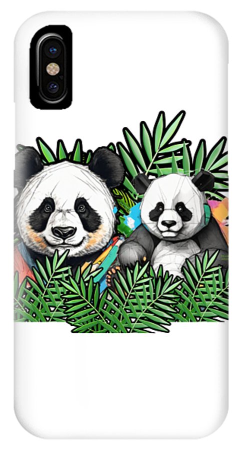 Colorful Panda - Phone Case