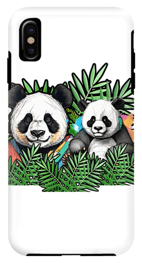 Colorful Panda - Phone Case