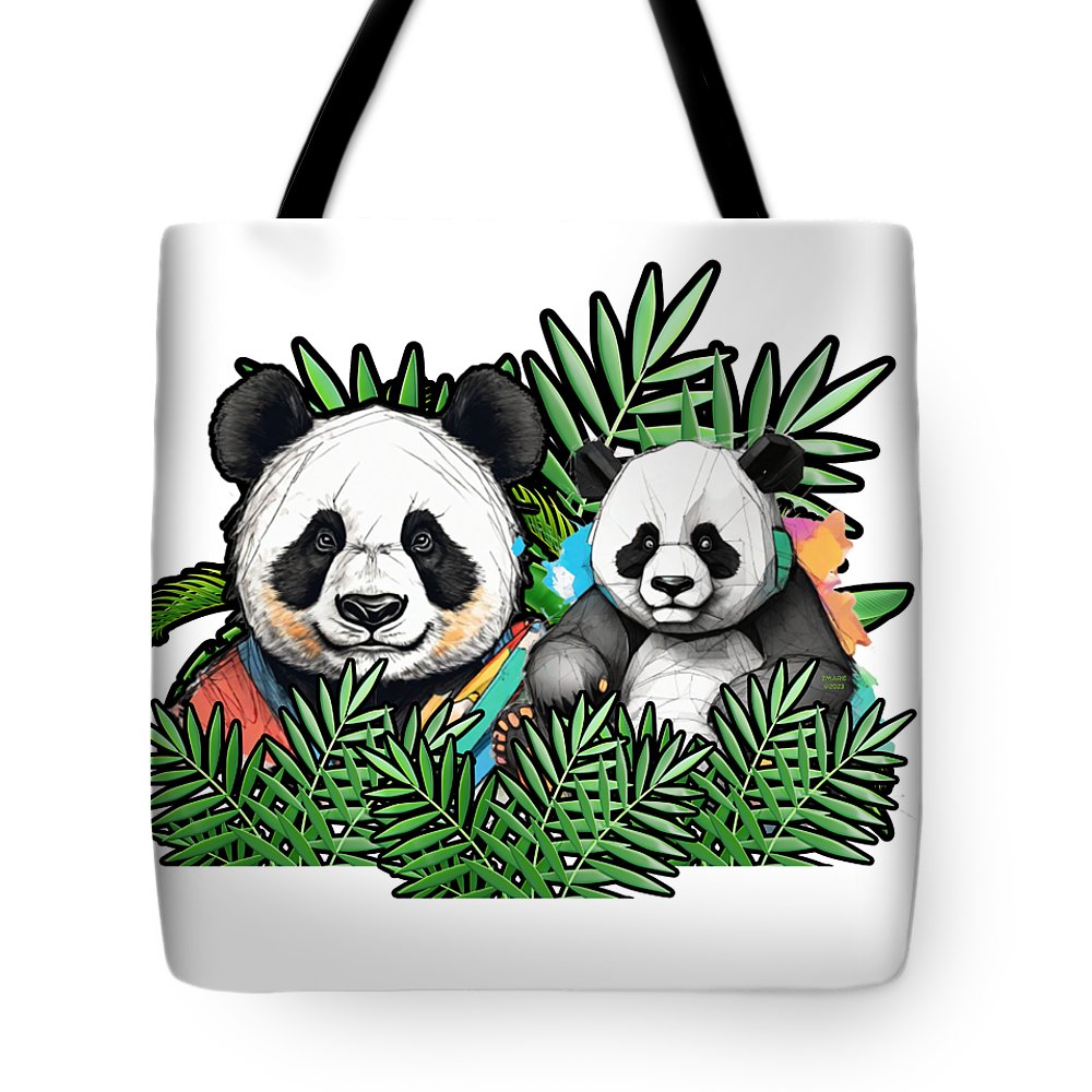 Colorful Panda - Tote Bag