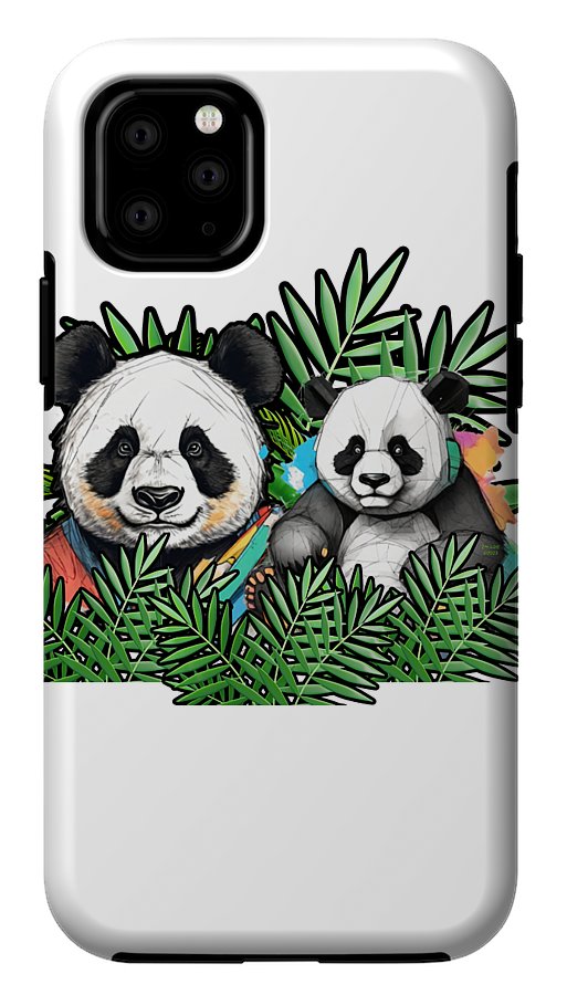 Colorful Panda - Phone Case