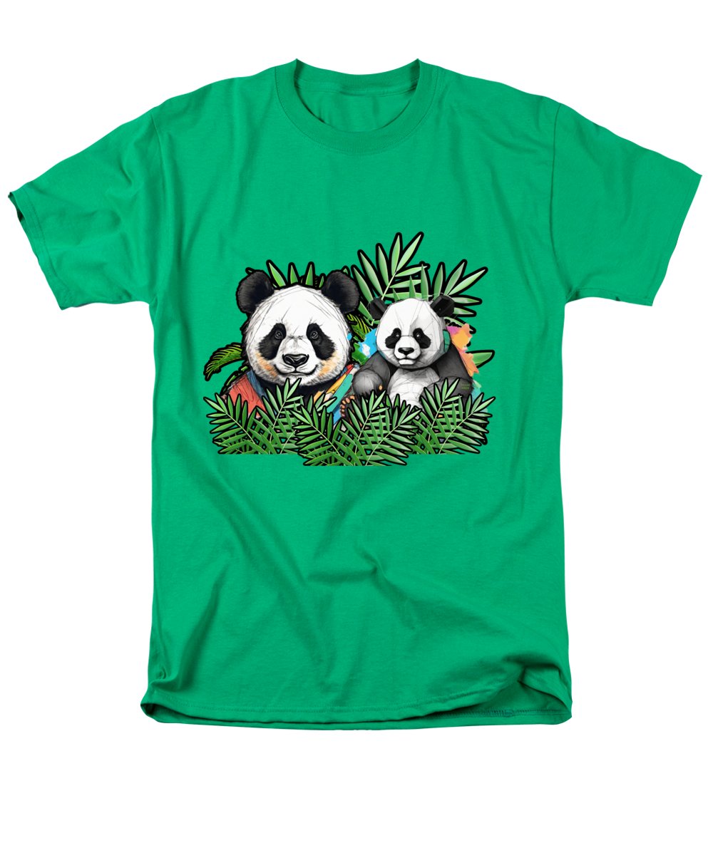 Colorful Panda - Men's T-Shirt  (Regular Fit)