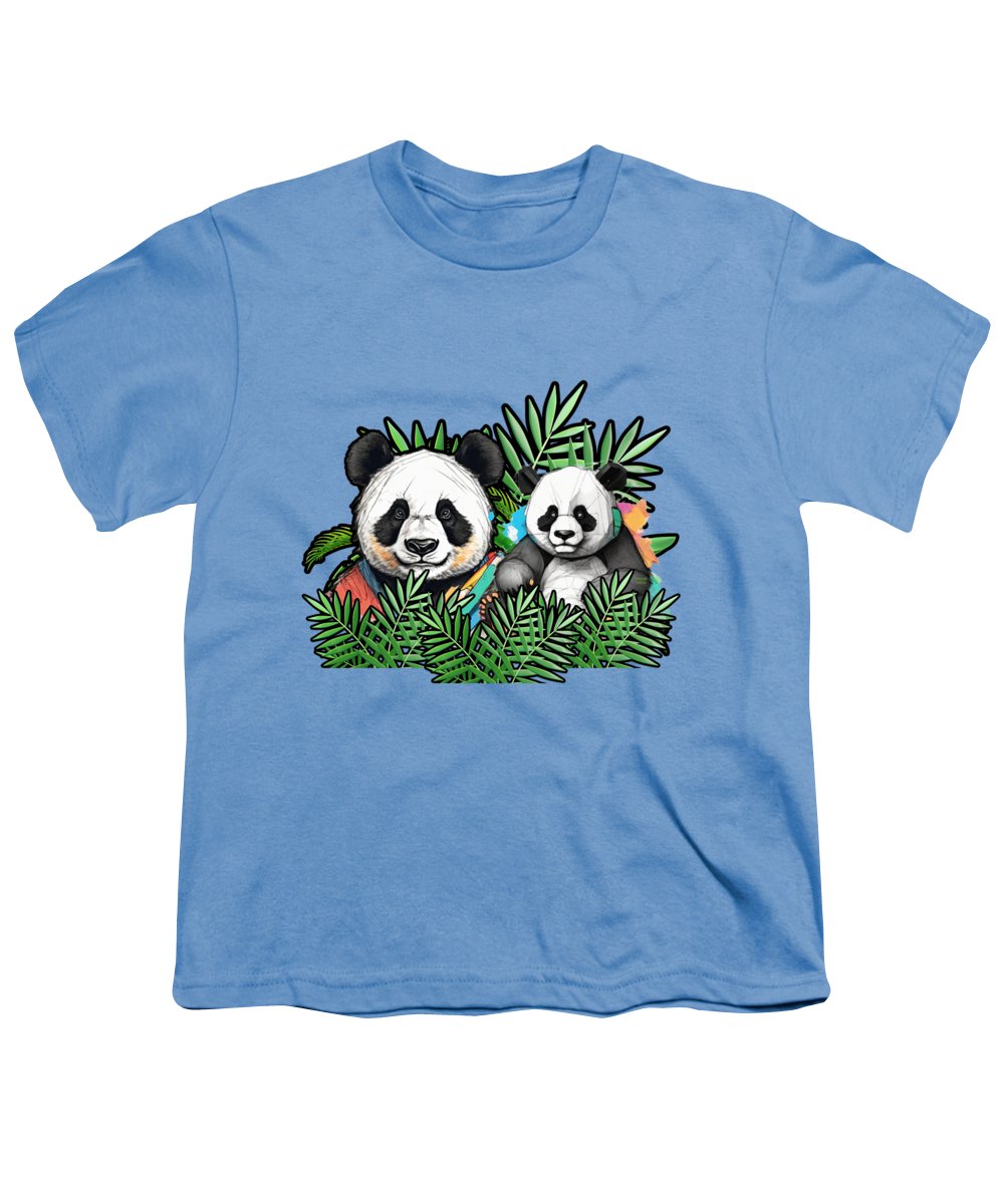 Colorful Panda - Youth T-Shirt