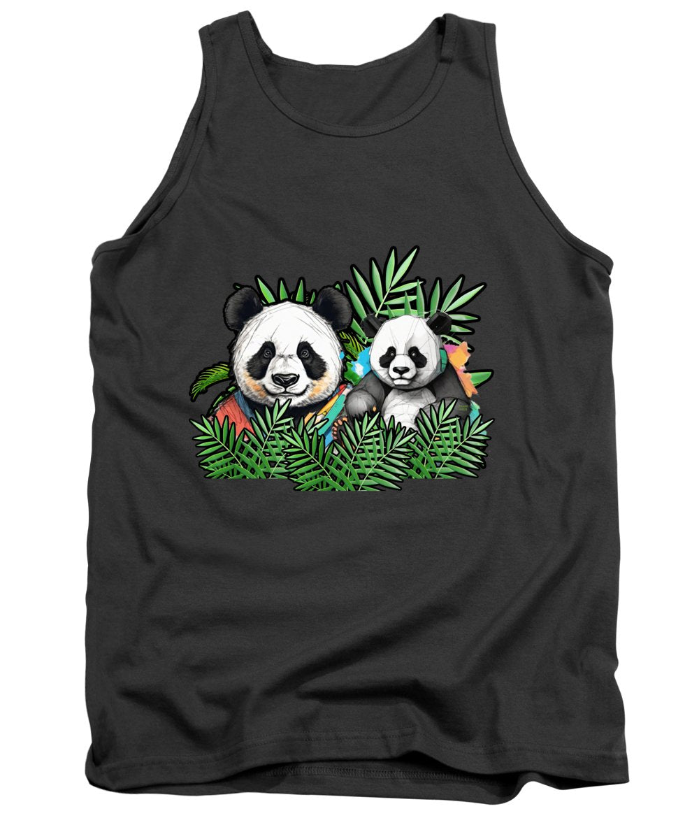 Colorful Panda - Tank Top