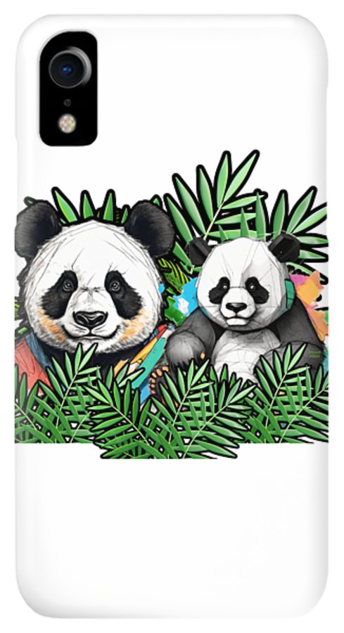 Colorful Panda - Phone Case