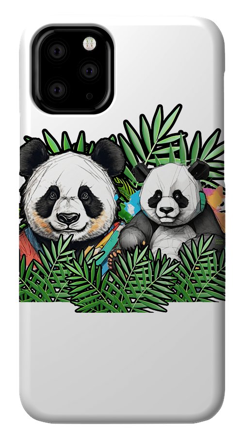 Colorful Panda - Phone Case