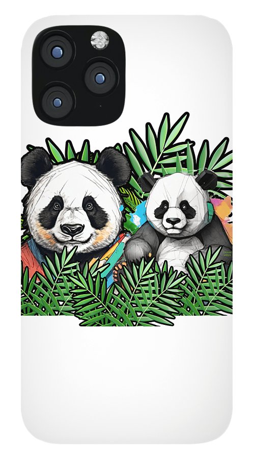 Colorful Panda - Phone Case