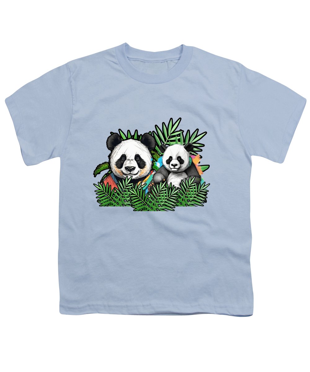 Colorful Panda - Youth T-Shirt