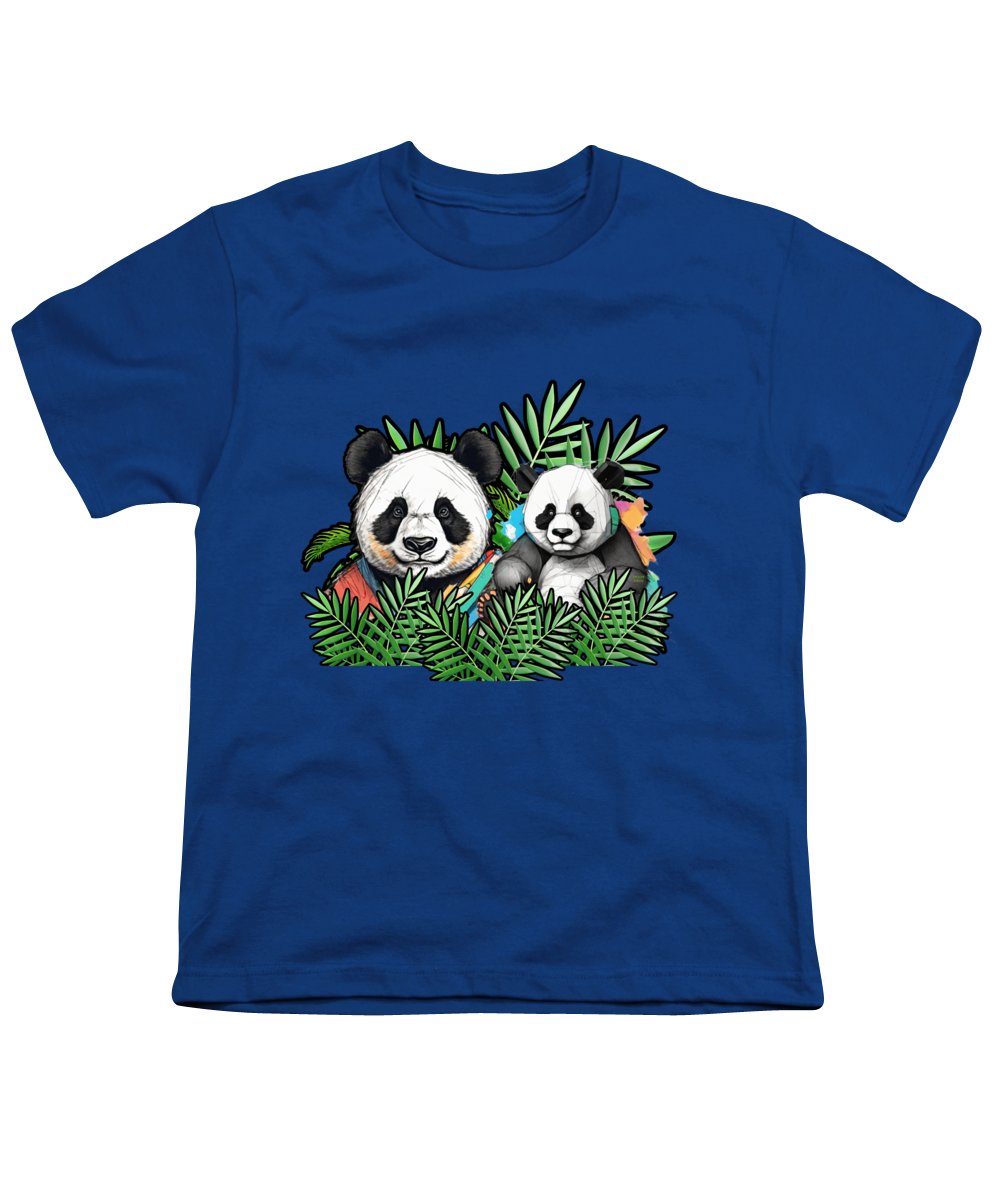 Colorful Panda - Youth T-Shirt