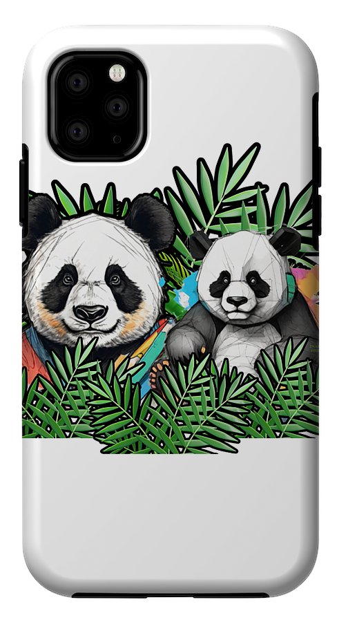 Colorful Panda - Phone Case