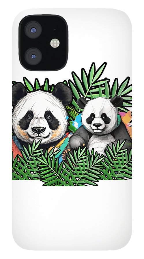 Colorful Panda - Phone Case