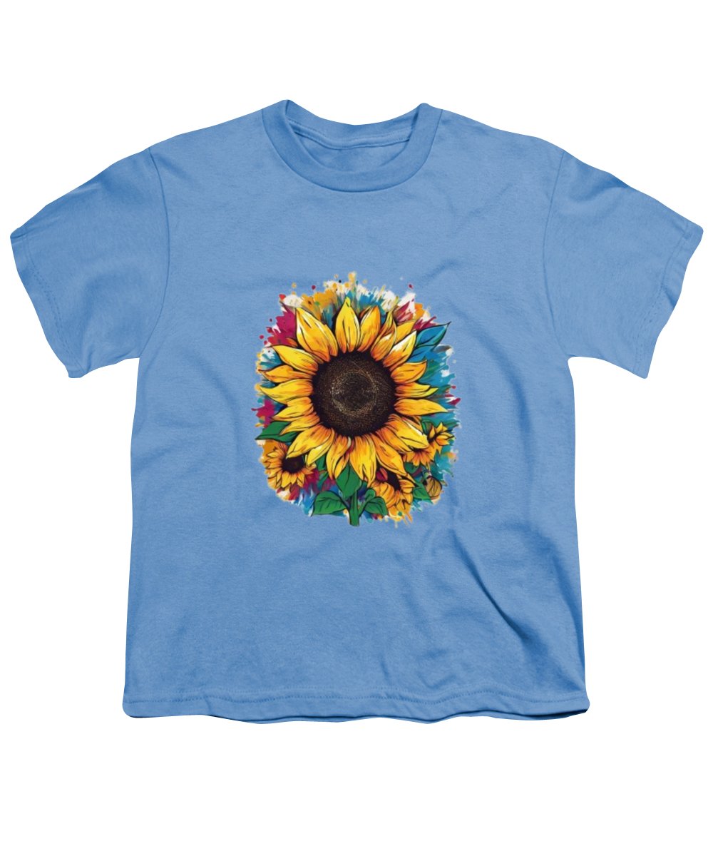 Colorful Sunflower - Youth T-Shirt