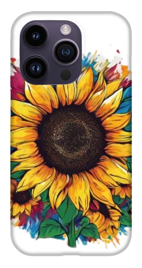 Colorful Sunflower - Phone Case