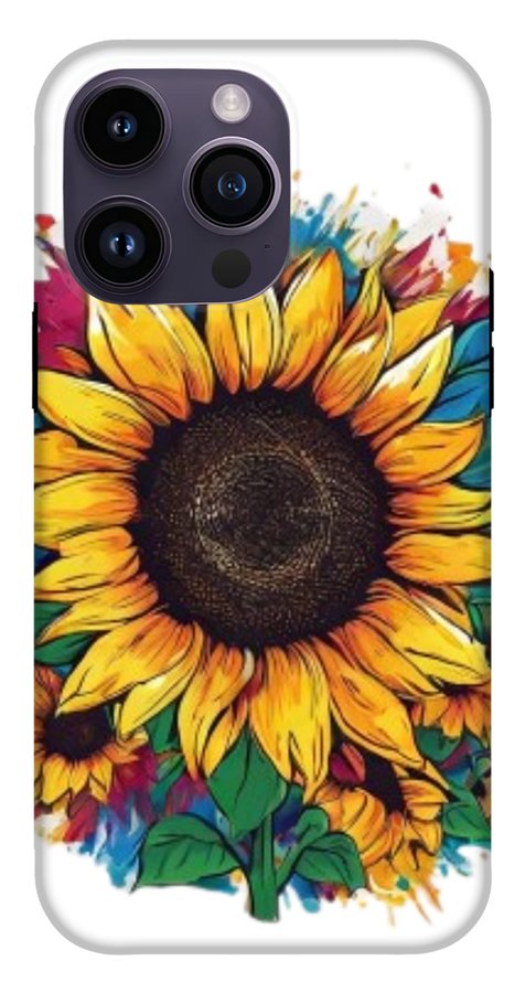 Colorful Sunflower - Phone Case