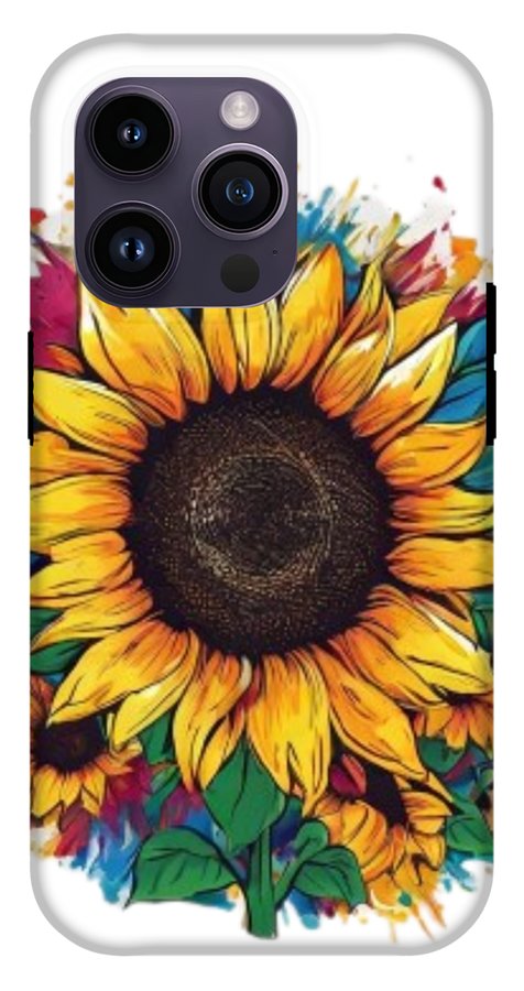 Colorful Sunflower - Phone Case