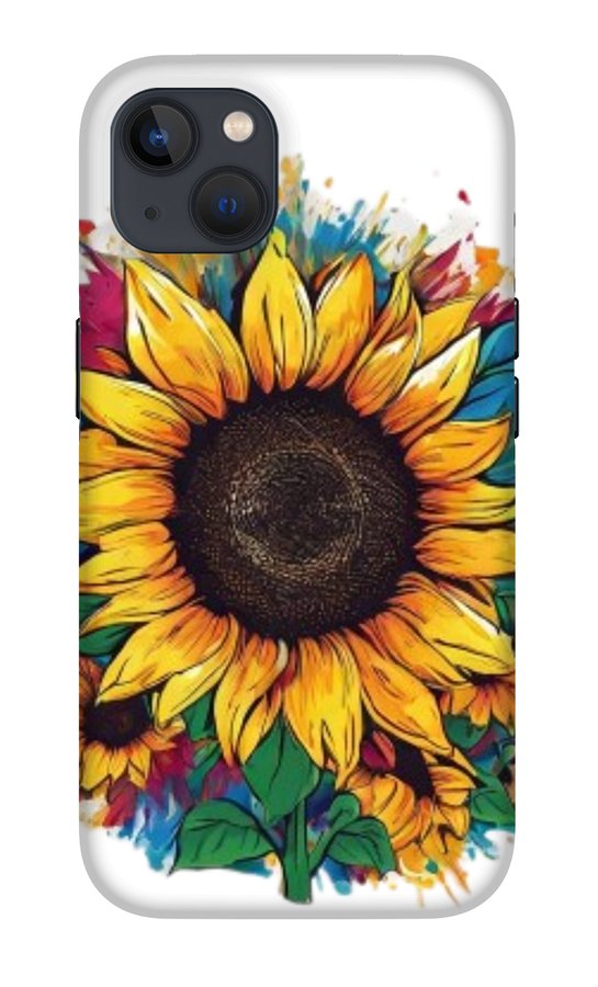 Colorful Sunflower - Phone Case
