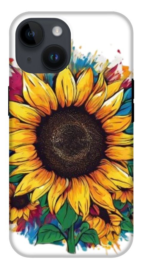 Colorful Sunflower - Phone Case