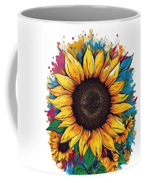 Colorful Sunflower - Mug