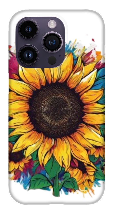 Colorful Sunflower - Phone Case