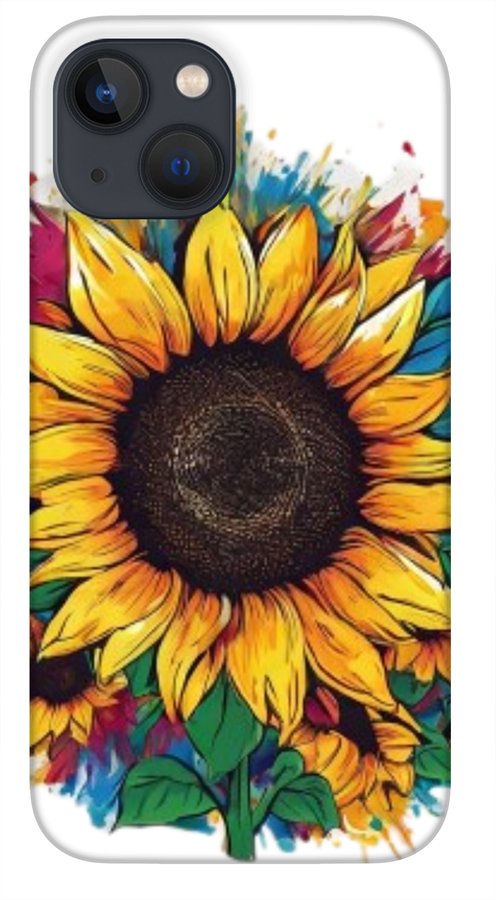 Colorful Sunflower - Phone Case