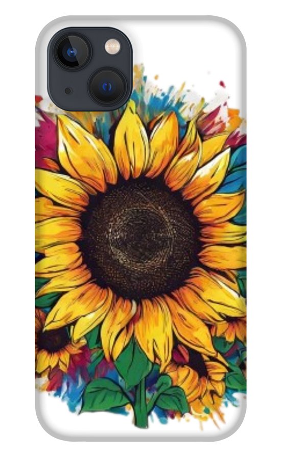 Colorful Sunflower - Phone Case