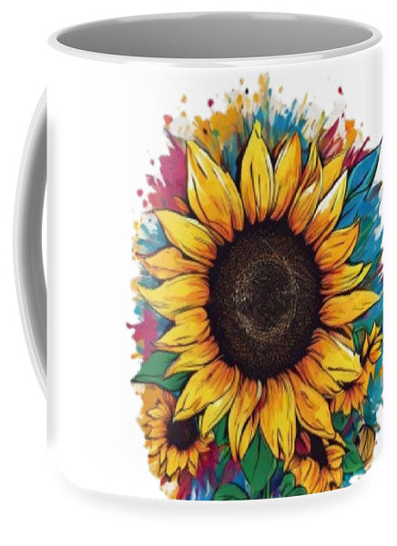 Colorful Sunflower - Mug
