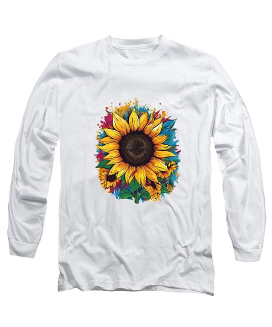 Colorful Sunflower - Long Sleeve T-Shirt