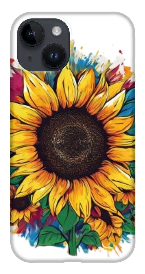Colorful Sunflower - Phone Case