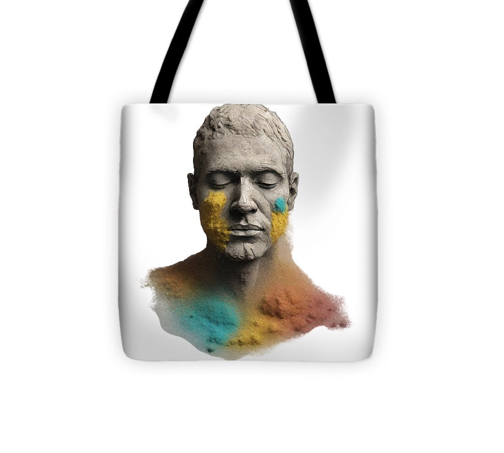 Creation of Man-Interpretation - Tote Bag