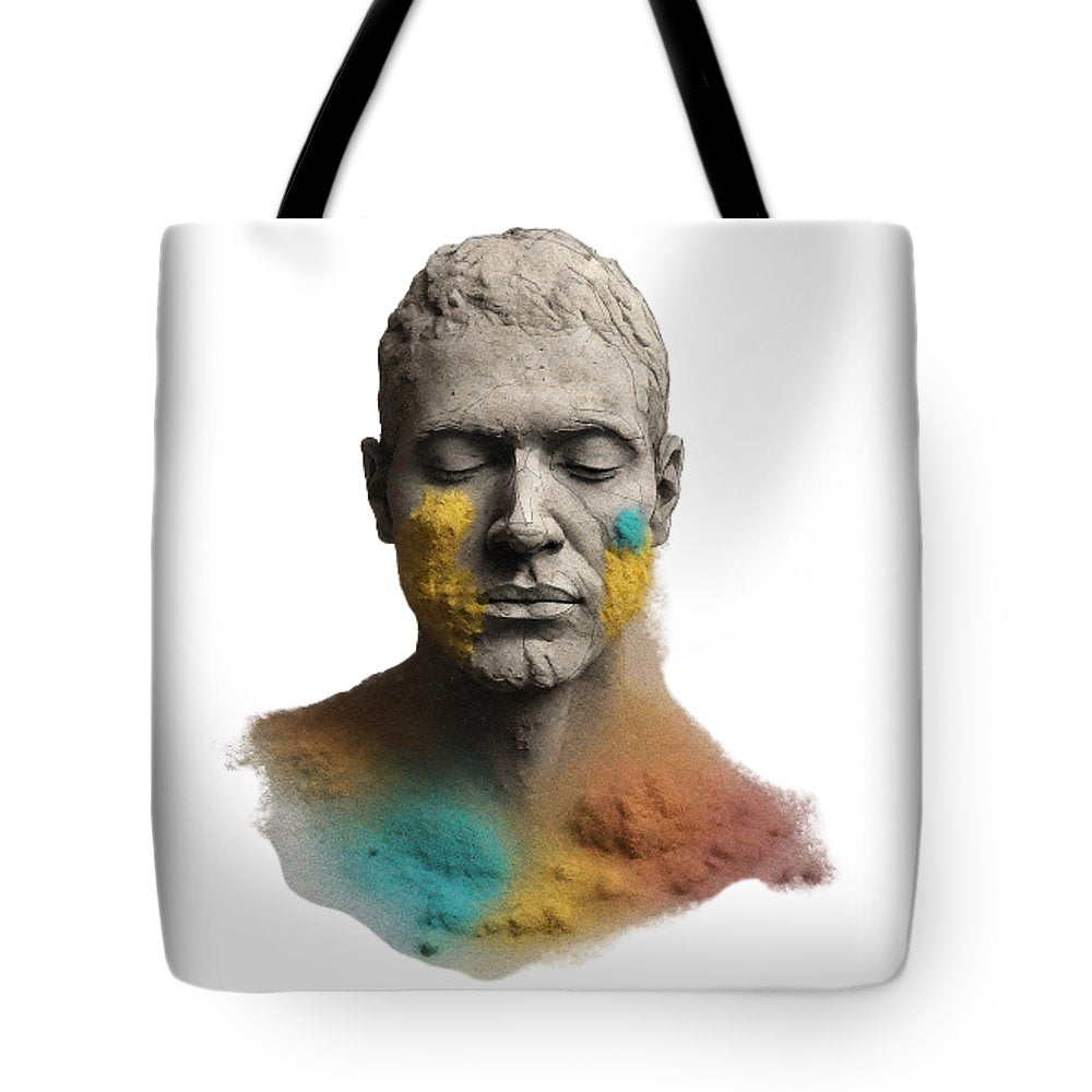 Creation of Man-Interpretation - Tote Bag