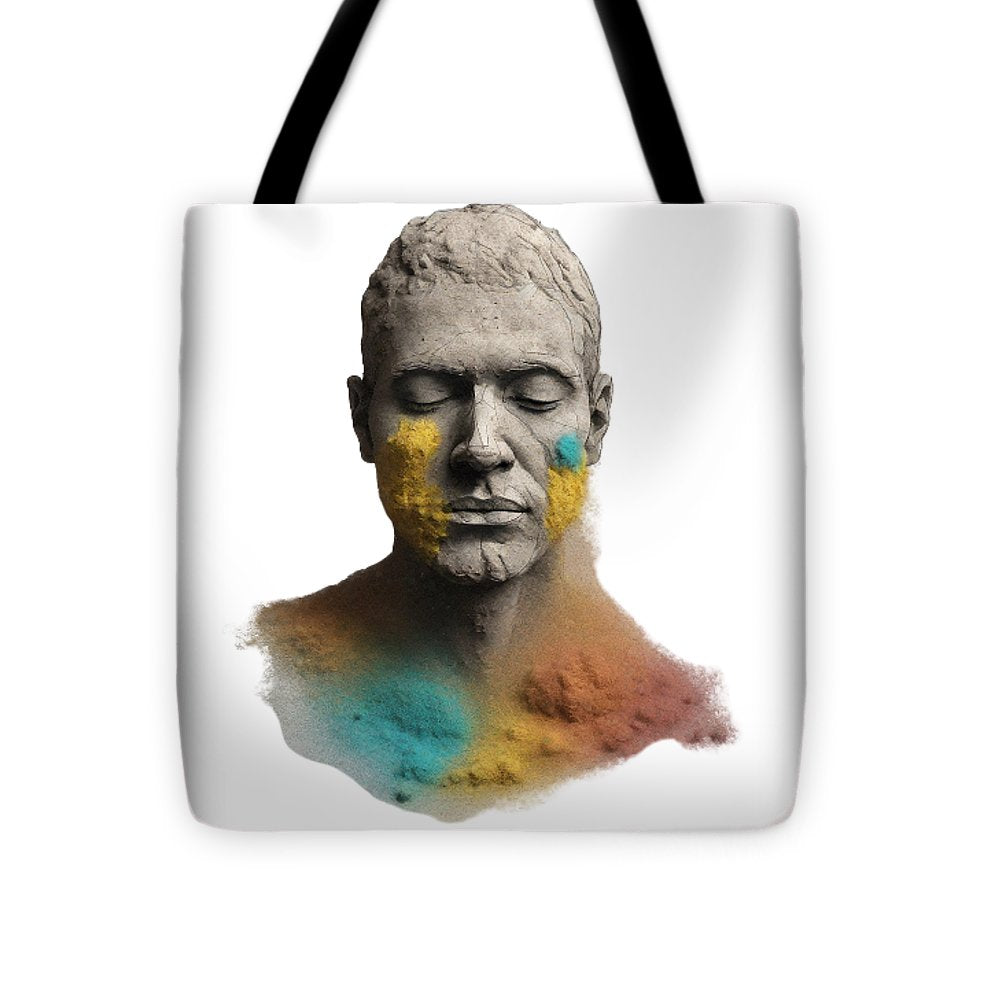 Creation of Man-Interpretation - Tote Bag