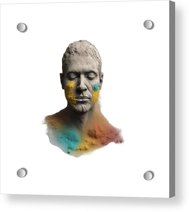 Creation of Man-Interpretation - Acrylic Print