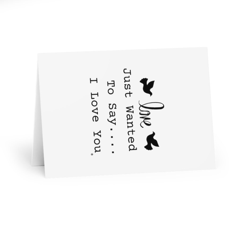 The Forever Love Collection: Just Wanted To Say... I Love You Greeting Cards (5 Pack)