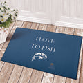I Love Fishing Doormat