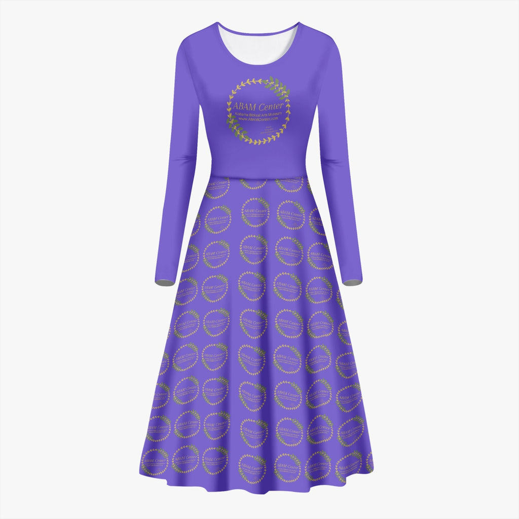 ABAM Center Women's Long-Sleeve One-piece Dress