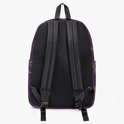 ABAM Center All-over-print Canvas Backpack