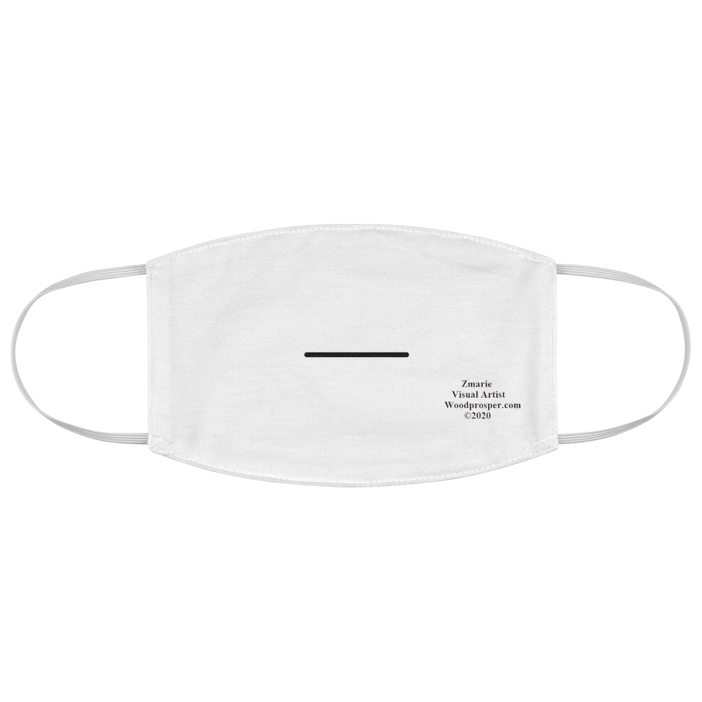 Emoji Mood Mask- Blank Smile Expression Face Mask