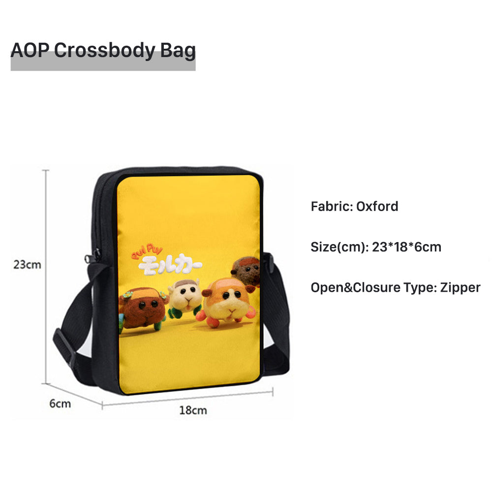 Pencil Design Bookbag Set (3pcs)