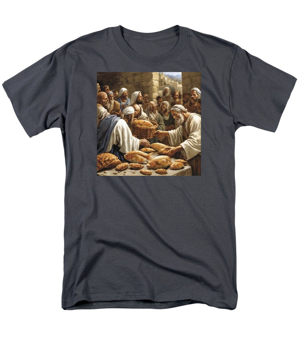 Feeding The Five Thousand - Men's T-Shirt  (Regular Fit)