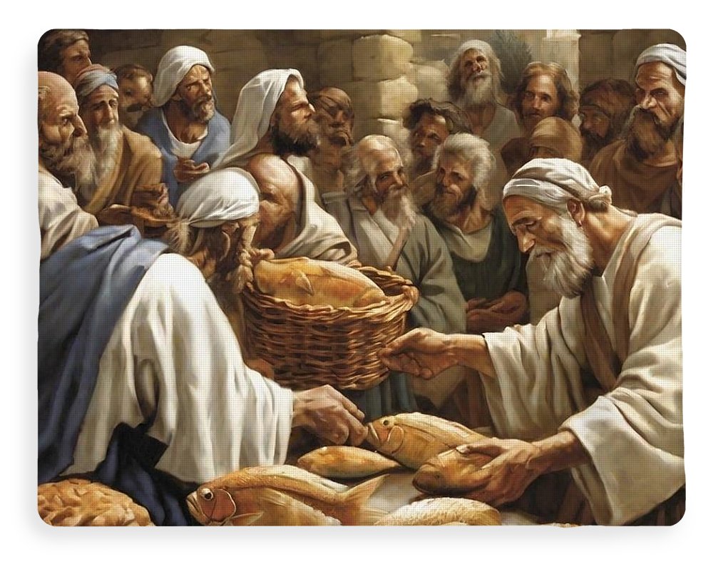Feeding The Five Thousand - Blanket