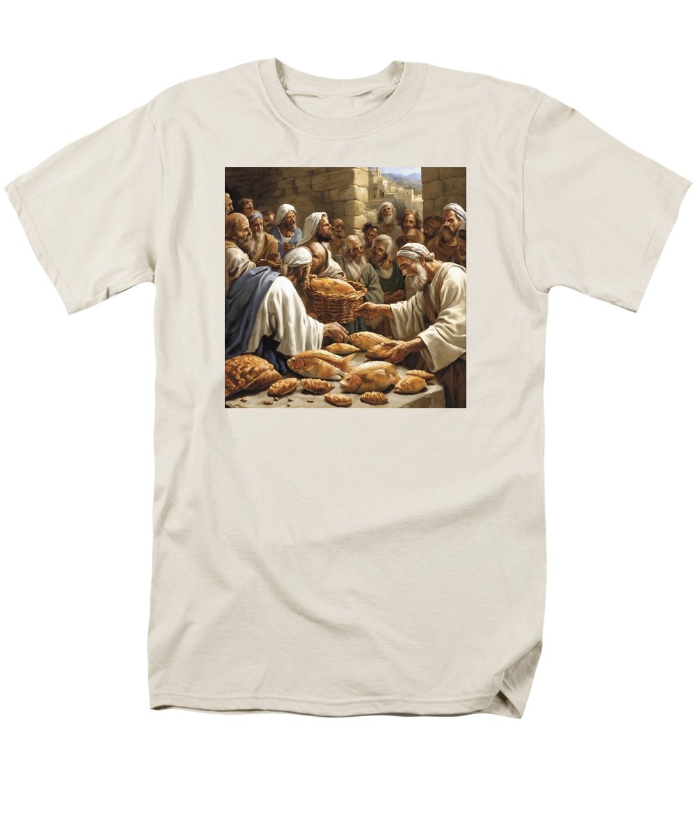Feeding The Five Thousand - Men's T-Shirt  (Regular Fit)
