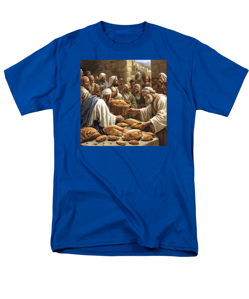 Feeding The Five Thousand - Men's T-Shirt  (Regular Fit)