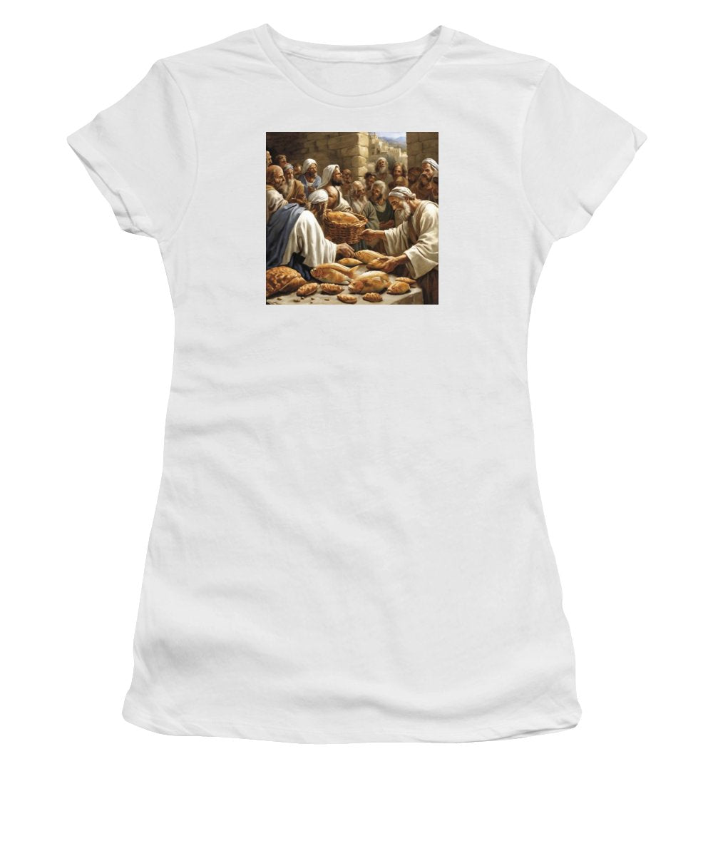 Feeding The Five Thousand - Women's T-Shirt