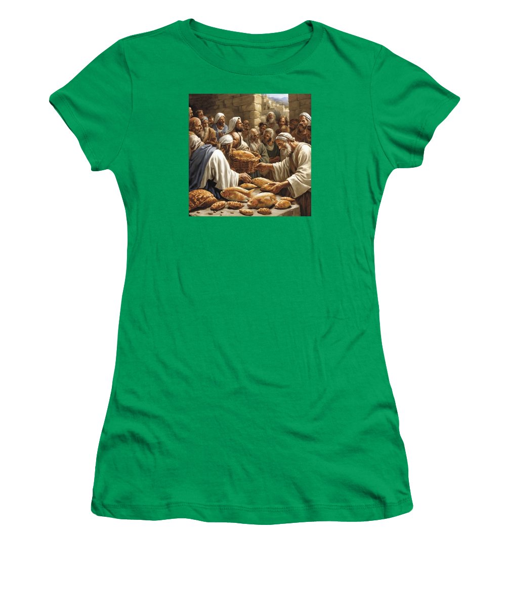 Feeding The Five Thousand - Women's T-Shirt