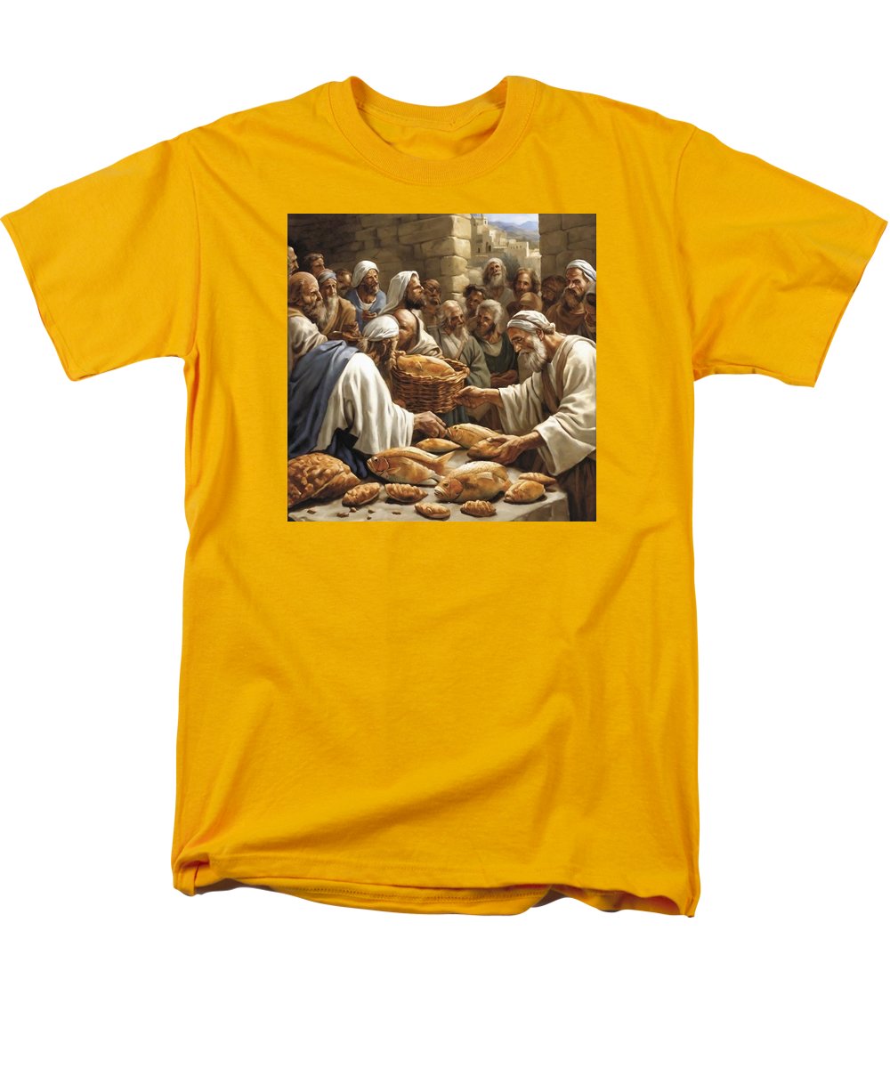 Feeding The Five Thousand - Men's T-Shirt  (Regular Fit)