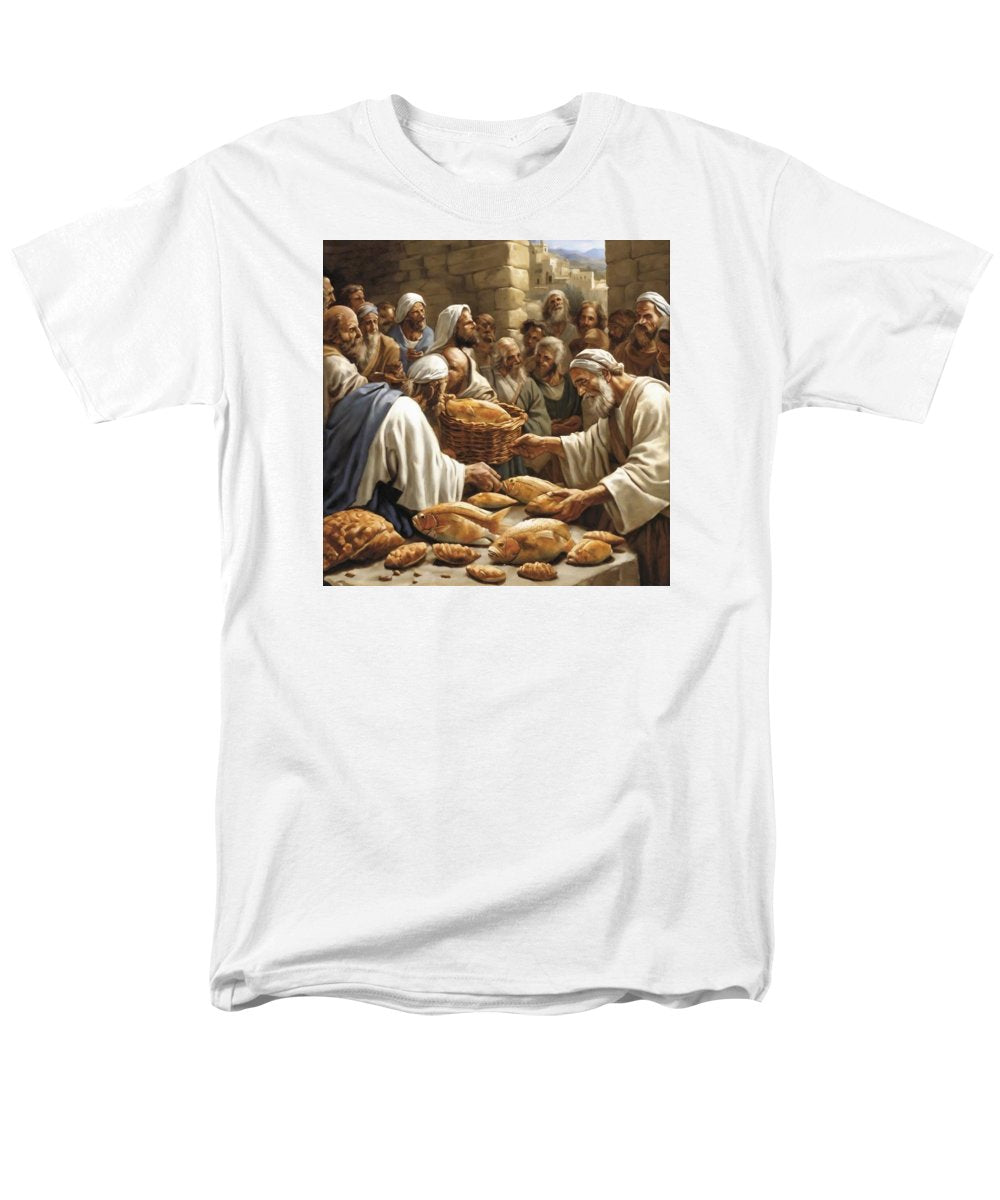 Feeding The Five Thousand - Men's T-Shirt  (Regular Fit)