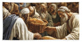 Feeding The Five Thousand - Bath Towel